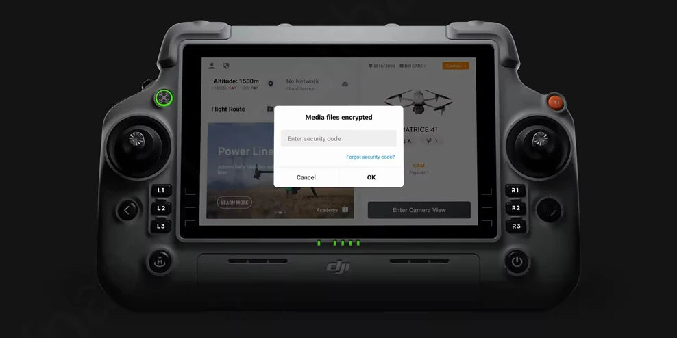 Original RC Plus 2 Remote Controller IP54 protection Rating for Matrice 4T Quadcopter and 4E Dron