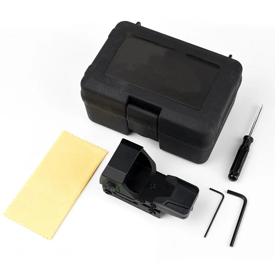 Tactical Red Dot Sight Outdoor Camping Reflective Telescope 20mm Hunting Sight