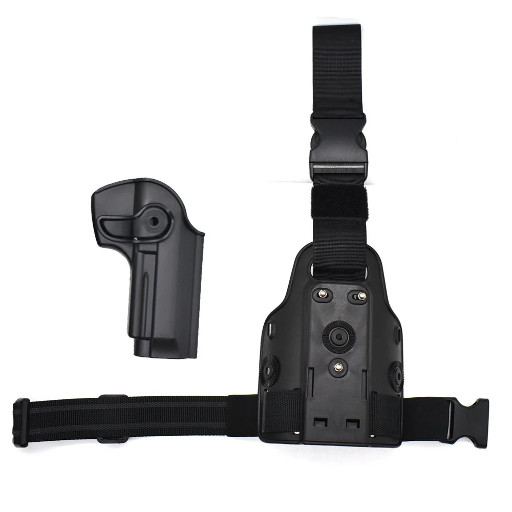 Hunting Pistol Gun Holster for BerettaM9  Tactical Shooting Drop Leg Thigh Holster Belt Clip Case