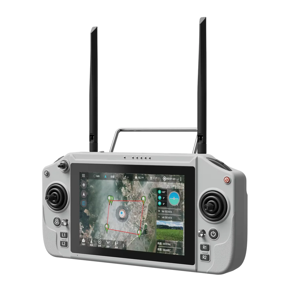 Skydroid G20 16-Channel Dual-Band 2.4G 5.8G Remote Control FPV Drones Cars Boats Robots Dogs 30KM Image Transmission Made Metal