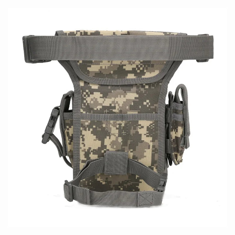 Tactical Drop Leg Bag Men Thigh Waist Fanny Pack Hunting Accessories Molle Gun Bag Hiking Traveling Camping Cycling Thigh Pouch