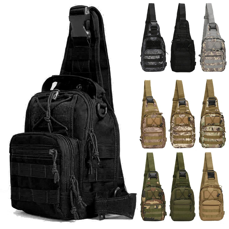 Tactical Sling Backpack – Waterproof EDC Outdoor Bag