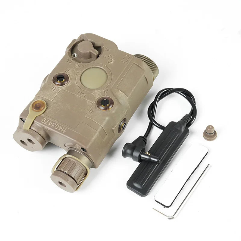 New Tactical PEQ-15 Red Laser IR Light White Flashlight LED Lights Strobe Outdoor Hunting Accessory