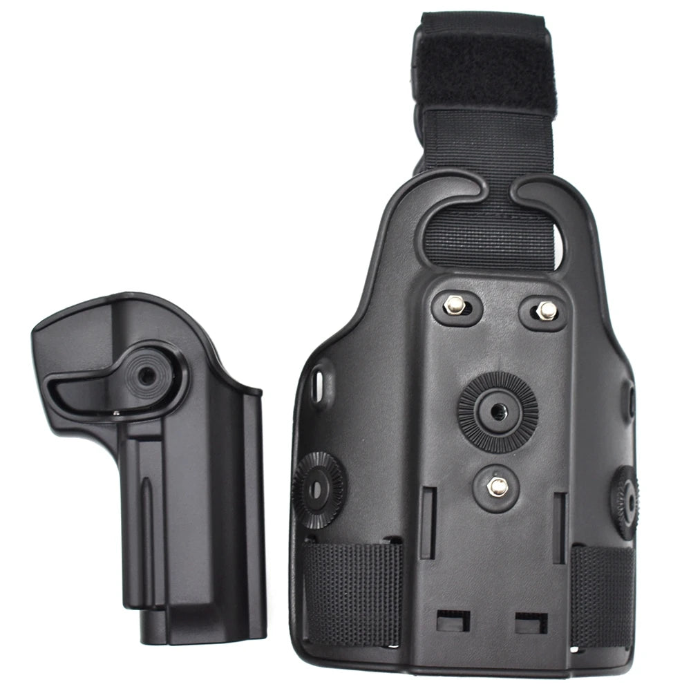 Hunting Pistol Gun Holster for BerettaM9  Tactical Shooting Drop Leg Thigh Holster Belt Clip Case