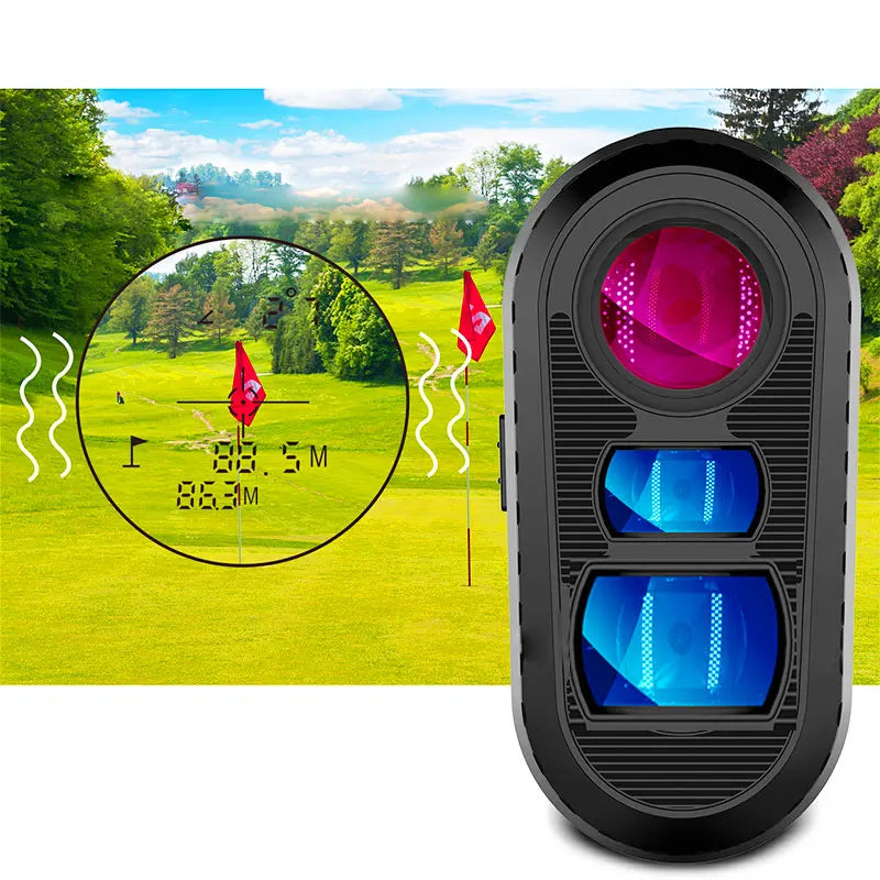 Golf Laser Rangefinder Outdoor Sports Hunting Rangefinders Handheld Laser Distance Meter Telescope
