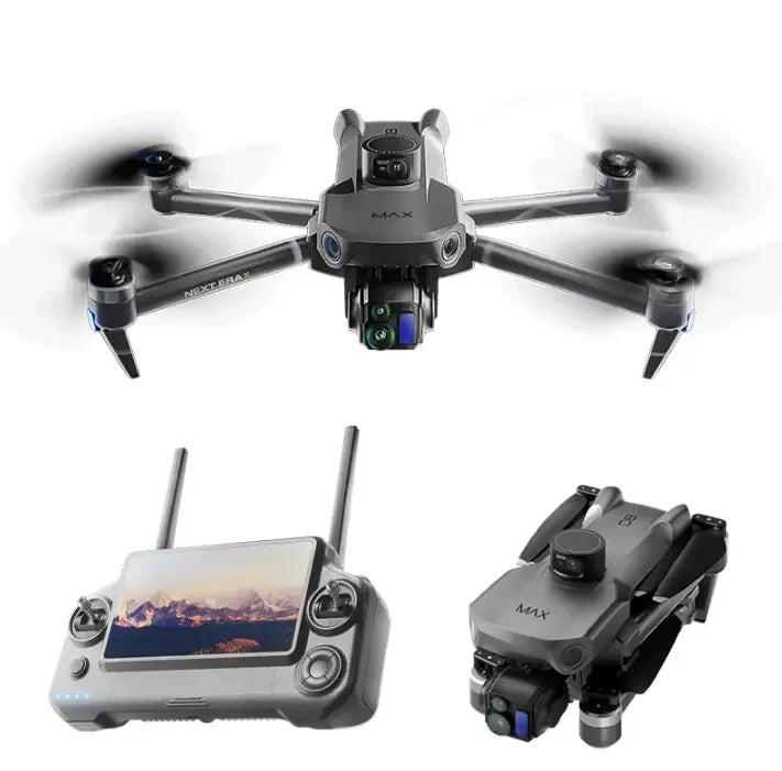 P7Max RC Drones with 4k Camera and Gps Long Range Hree-axis Brushless Gimbal Digital Video Transmission Laser Obstacle Avoidance