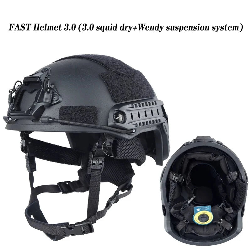 FAST tactical helmet Wendy suspension system 1.5kg fiberglass outdoor activity training safety riot and rapid protection helmet