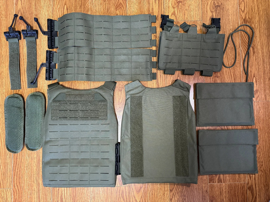 TACOWL Tactical Vest Airsoft Lightweight Modular 3D Breathable Quick Release Vest, Adjustable Tactical Gear for Training