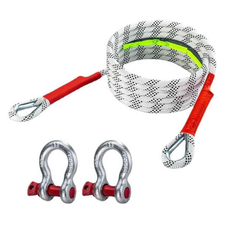 New Car Towing Rope Off-road Vehicle Can Tow 20 Tons of Rescue Rope Upgraded Version Which Is Very Reliable and Wear-resistant