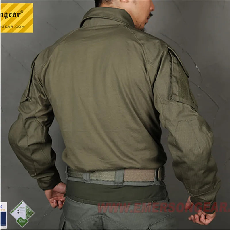 Emersongear G3 Upgraded Version Combat Tactical Shirt&Pants Uniform Sets Mens BDU Sports Slim Fit Duty Tops Genuine RG
