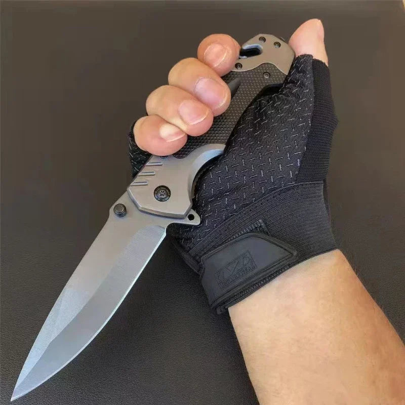 Tactical Folding Knife, Self Defense Survival Pocket Knives, EDC Multitool For Men, Hunting Weapon, Outdoor Camping, Hand Tools