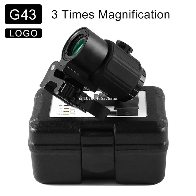 Hot Sale 558 Holographic Collimator Red Dot Sight G43/G33 3X G45 5X Magnifier Airsoft Hunting Gear W/20mm Rail Mounts & QD Lever
