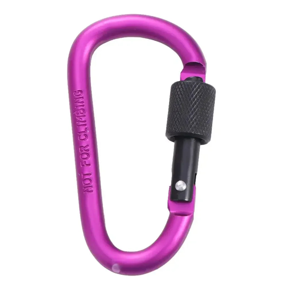 Carabiner Keychain Mountaine Carabiner Camping Karabiners Tourist Hooks Carabiner Clip Water Cup Buckle Fishing Carbin Buckle
