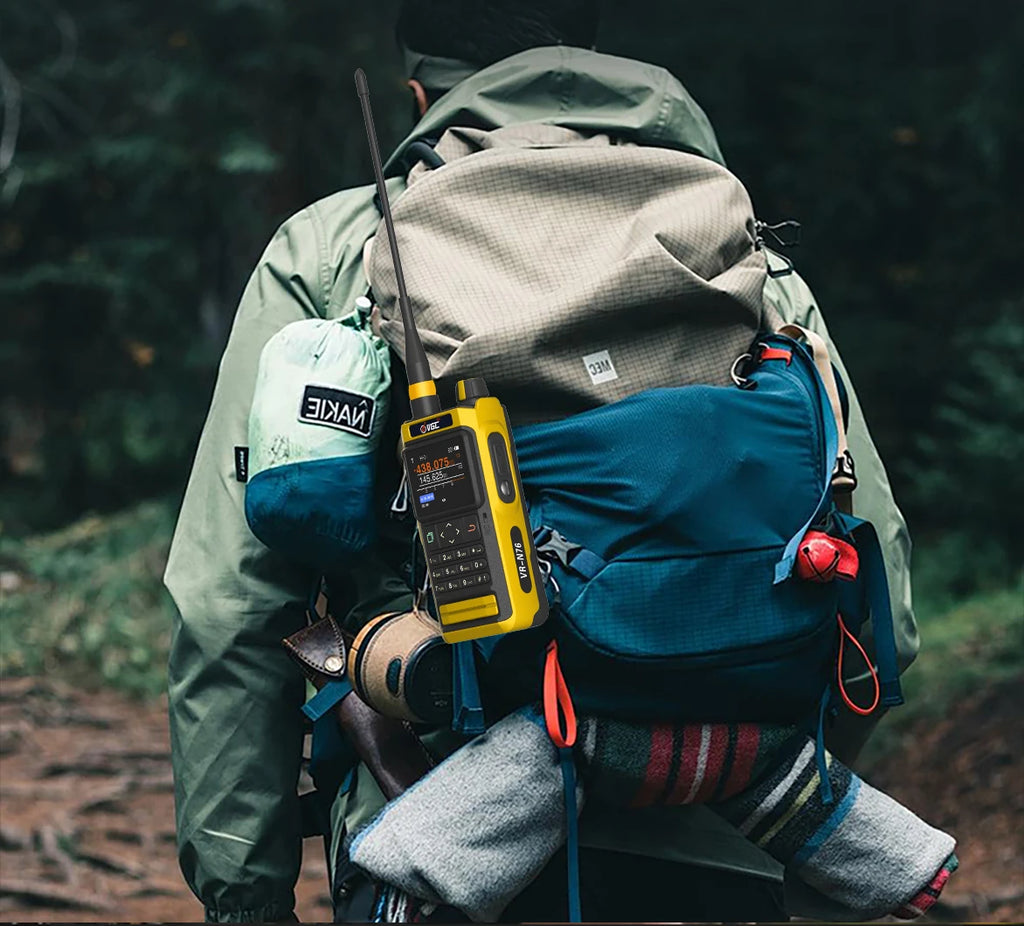 VR-N76 Walkie Talkie With GPS Positioning Waterproof Bluetooth APRS Function Ham Two Way Radio