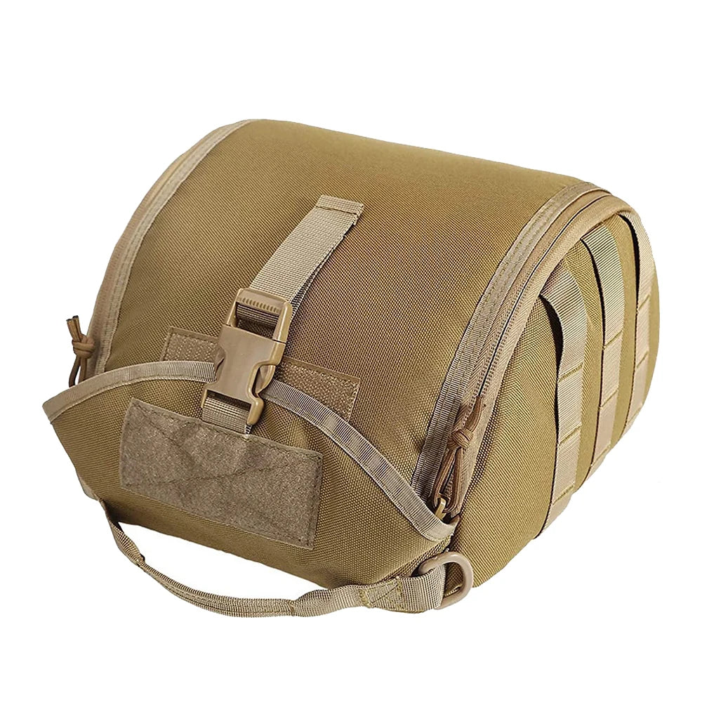 Tactical Fast Helmet Pack Helmet Storage Bag Outdoor Hiking Sports Motorcycle Cycling Carrying Pouch for Hunting Accessories