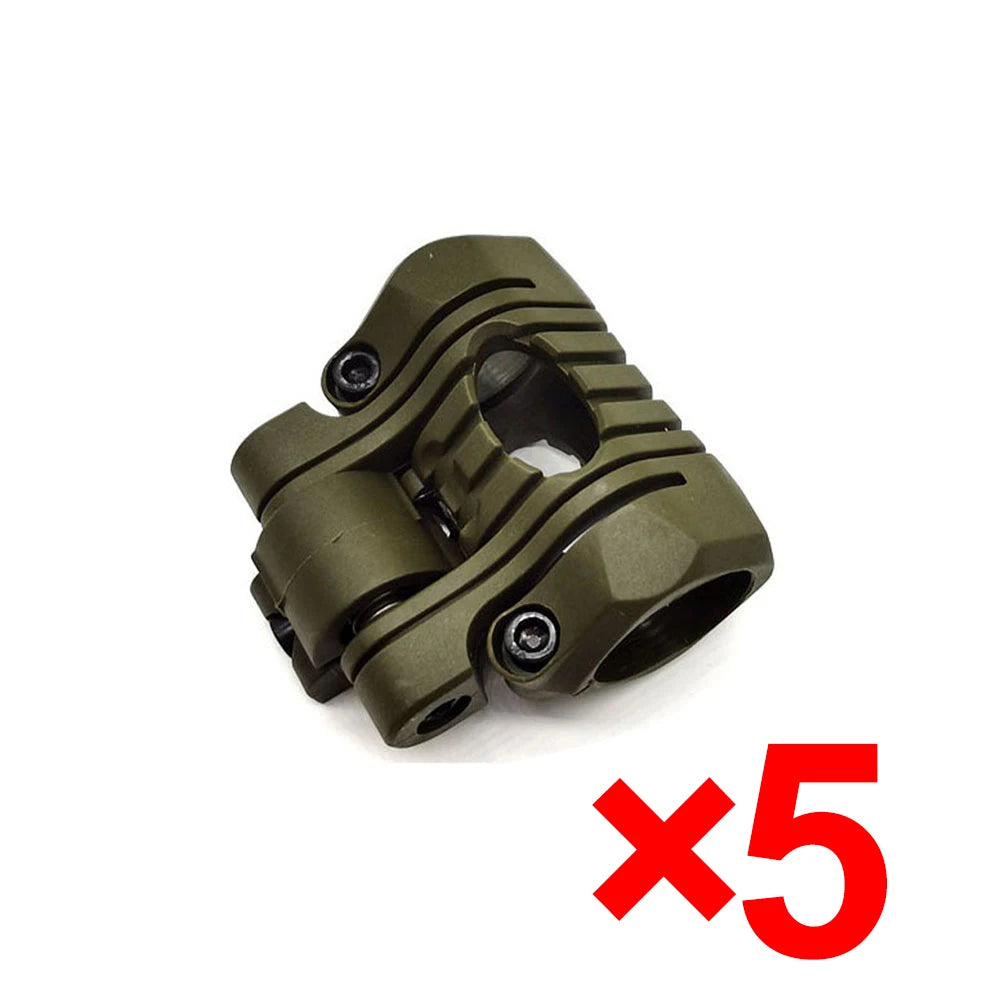 Tactical Helmet Flashlight Set Scout Mini LED Lamp Outdoor Hunting Military Helmet Light Jig Fit FAST Helmet 20mm Rail