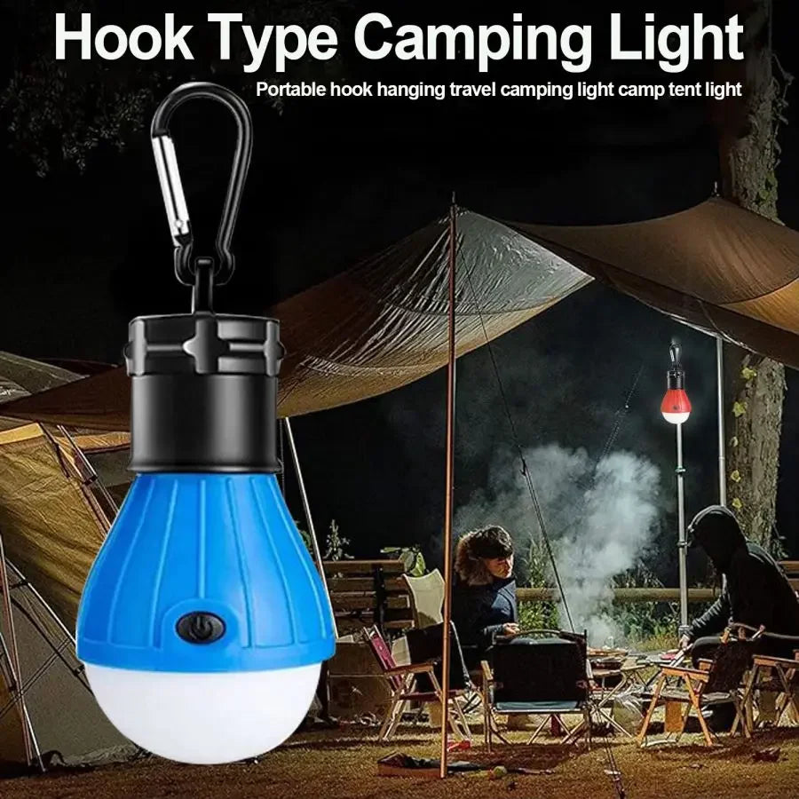 LED Camping Lights Tent Lamp Portable Emergency Light Lantern Super Bright Lamp Bulbs Camping Accessories for Backpacking Hiking