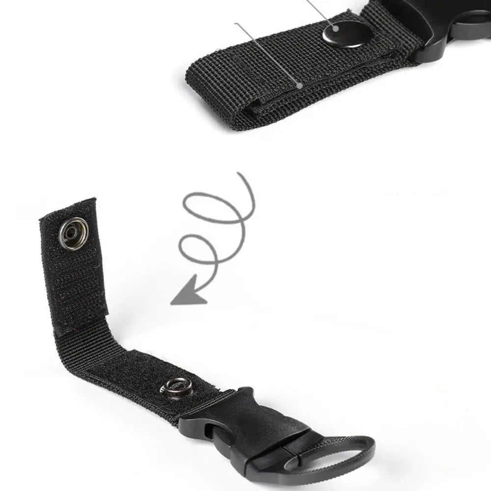 Carabiners Water Bottle Buckle Hook Backpack Buckle Detachable Outdoor Carabiner Tool Key Hook Nylon Webbing Webbing Buckle Hook