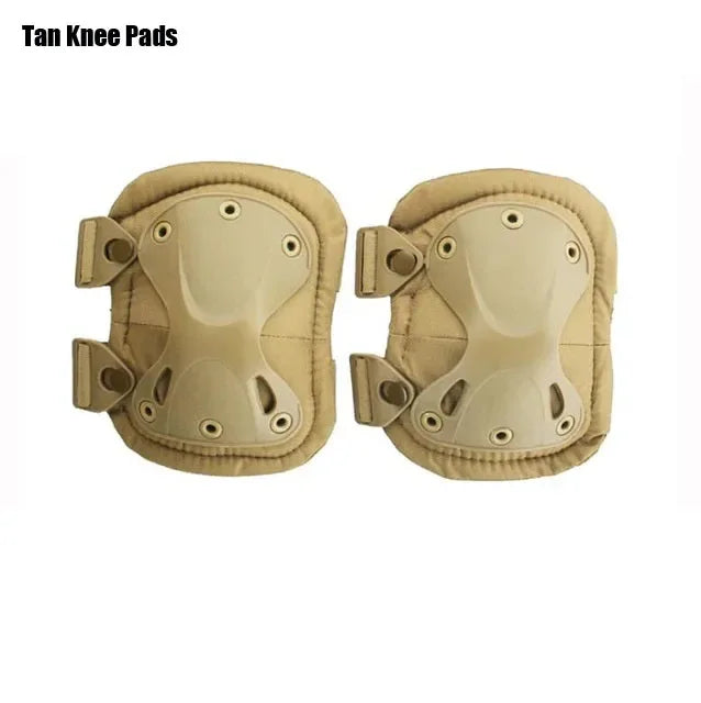 Tactical Knee Pad Elbow CS Military Protector Army Airsoft Outdoor Sport Hunting Kneepad Safety Knee Gear Protective Knees Pads