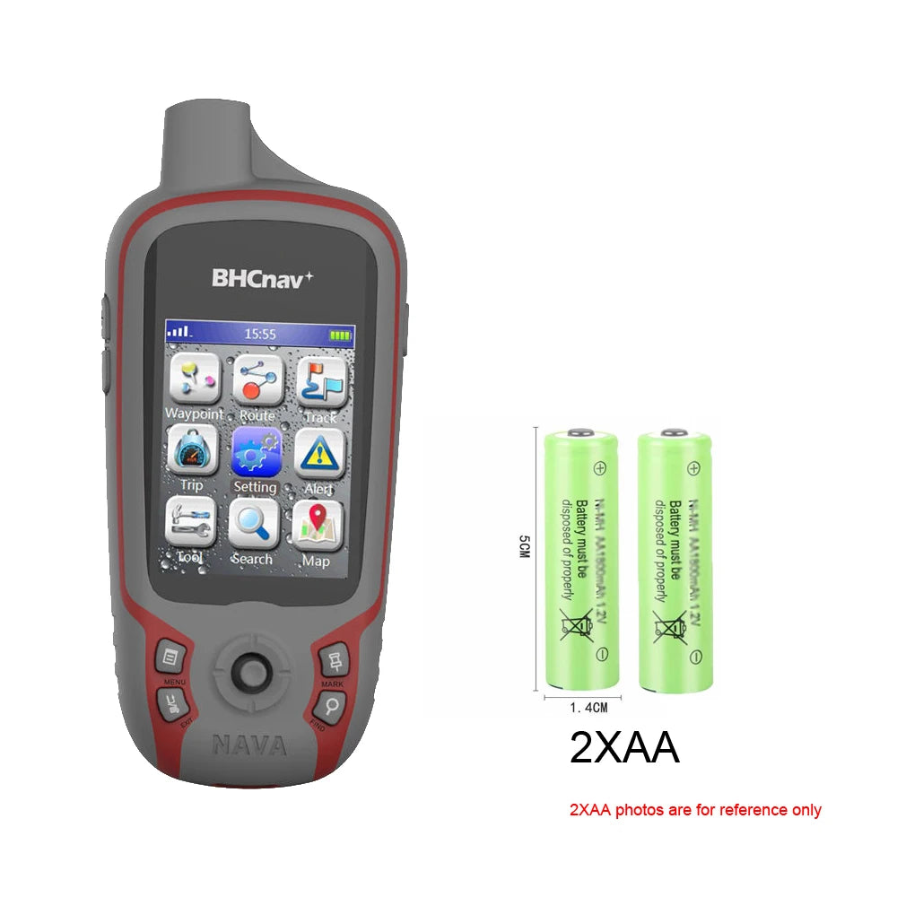 MIni Handheld GPS GLONASS with Waypoint Route Track Trip Map  for Sailing track position marker Hand Help Satellite Navigation