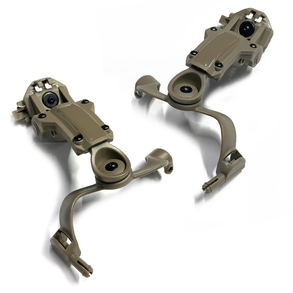 Tactical Headphone Mount EARMOR M32 Rail Mount Bracket Quick Helmet Rail Mount Adapter Suspension Headphone Mount