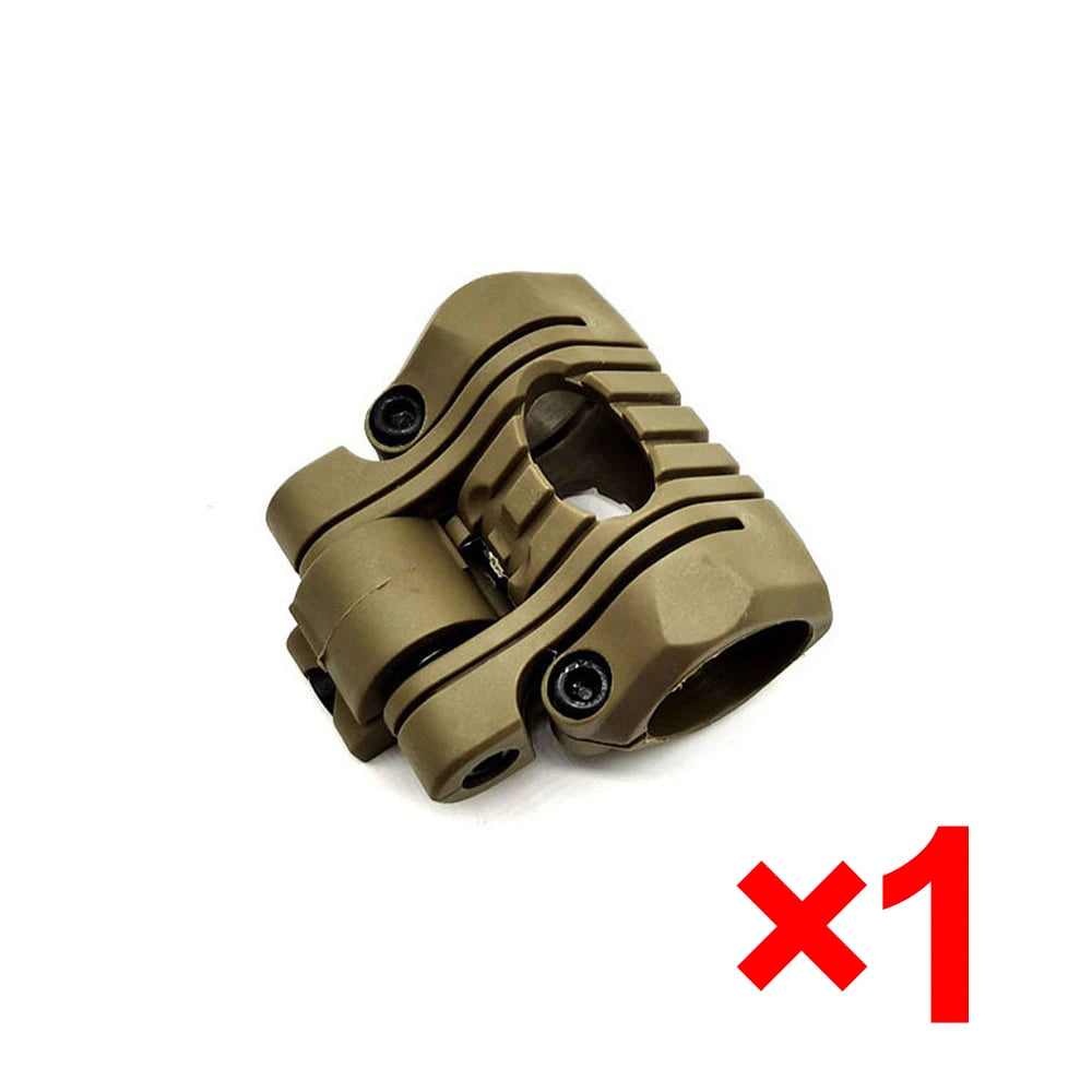 Tactical Helmet Flashlight Set Scout Mini LED Lamp Outdoor Hunting Military Helmet Light Jig Fit FAST Helmet 20mm Rail