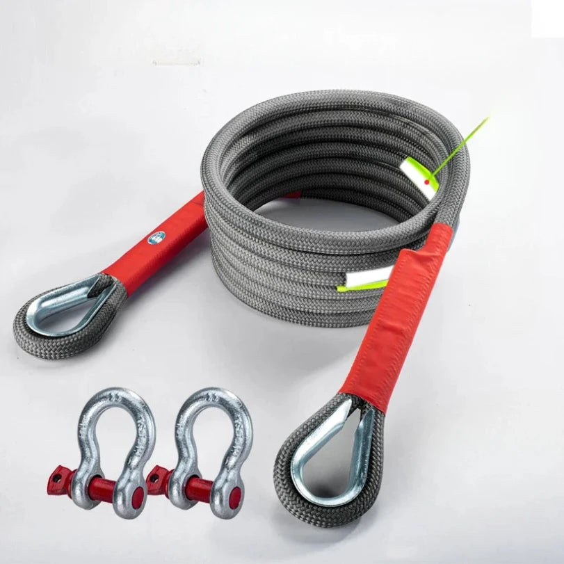 New Car Towing Rope Off-road Vehicle Can Tow 20 Tons of Rescue Rope Upgraded Version Which Is Very Reliable and Wear-resistant