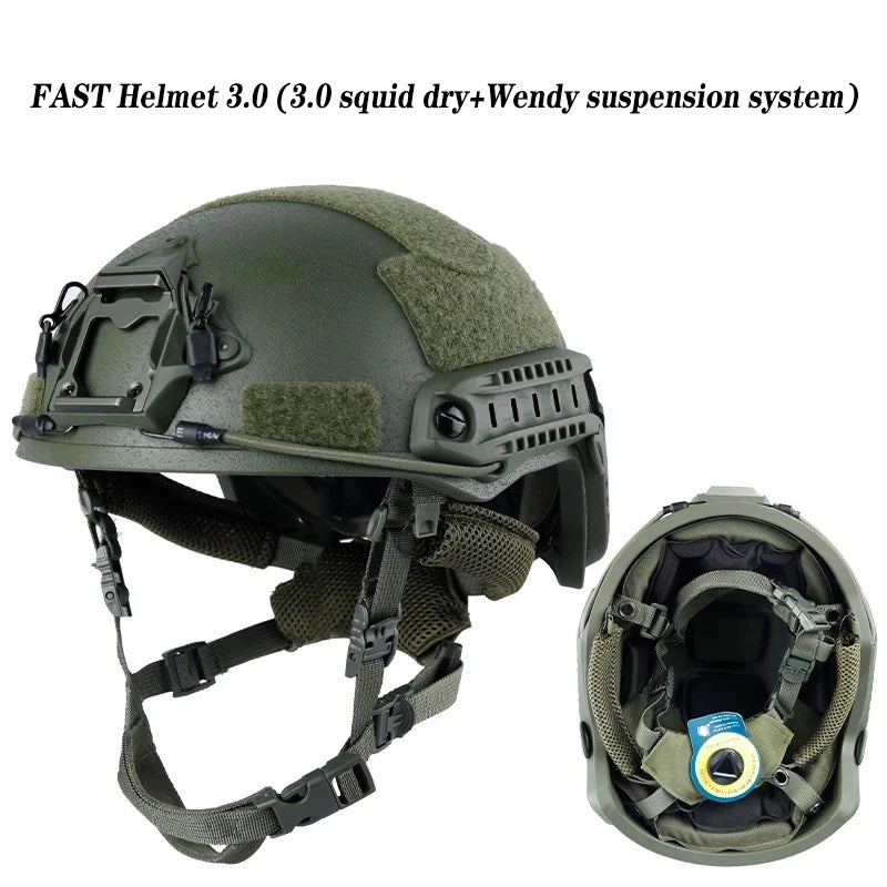 FAST tactical helmet Wendy suspension system 1.5kg fiberglass outdoor activity training safety riot and rapid protection helmet