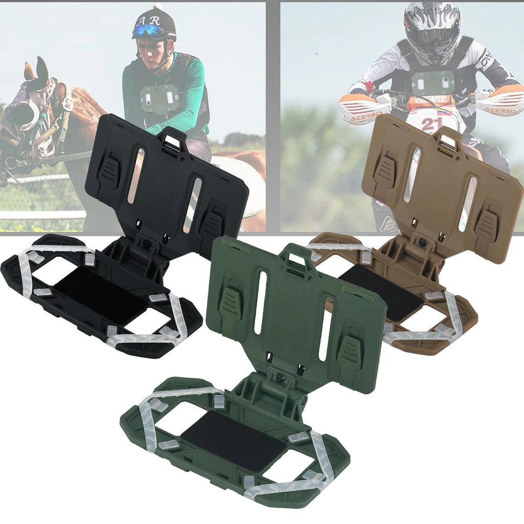Foldable Navigation Phone Holder Board Tactical Plate Carrier Vest Attachments Universal Phone Chest Mount for Screen  Molle New