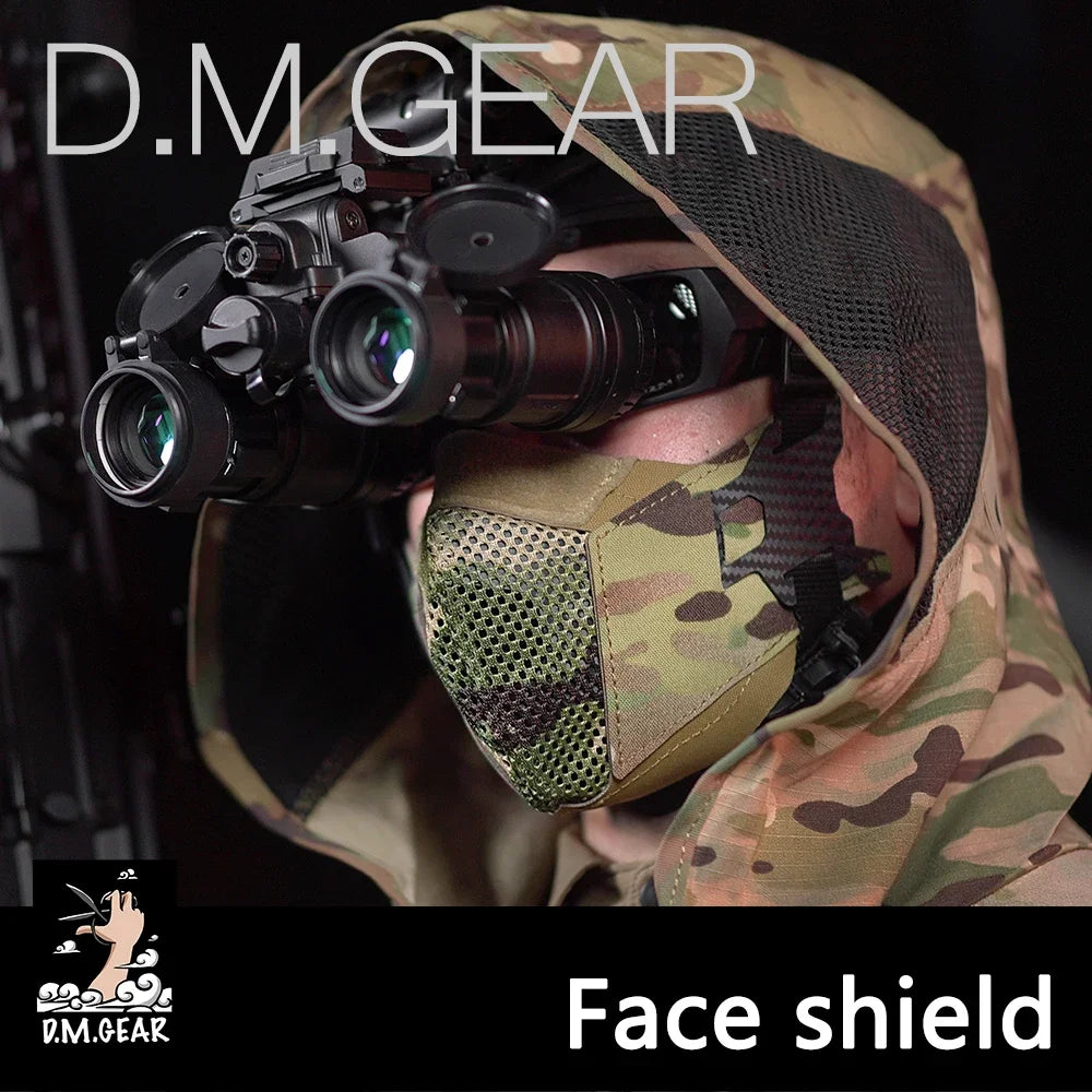 Tactical Face Mask Anti-Fog Dust Huting Equipment Protection Gear  Accessory Airsoft Comfortable Breathable Laser Cut Outdoor