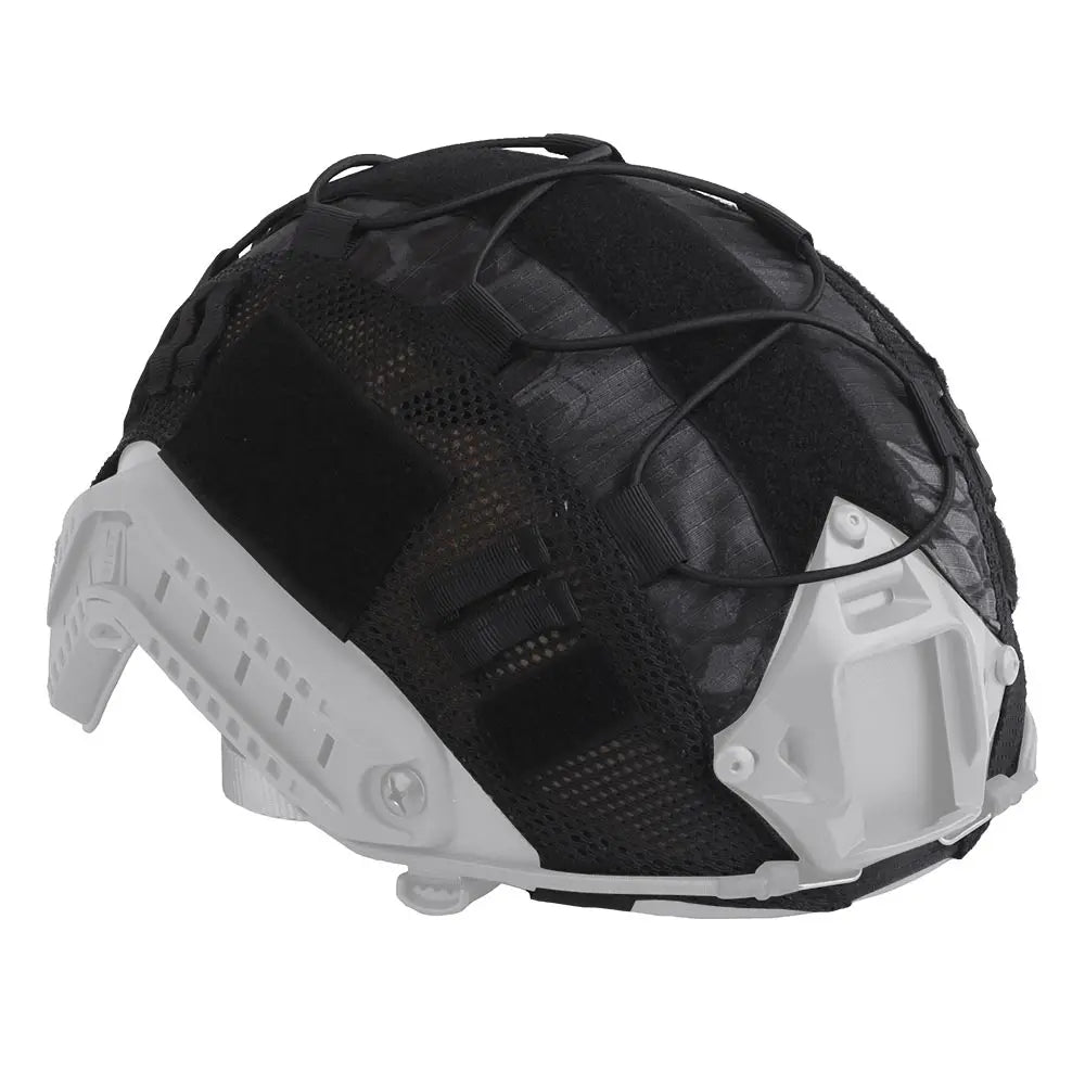 Tactical Helmet Cover for Fast MH PJ BJ OPS-Core Helmet Airsoft Paintball High-cut Helmet Cover camo with Elastic Cord