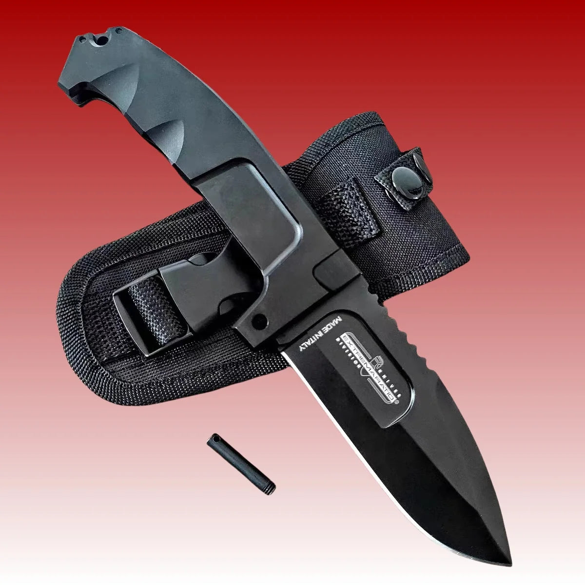 RAO- Tactical folding knife, camping and hunting knife, fishing and mountain climbing emergency rescue tool, outdoor knife