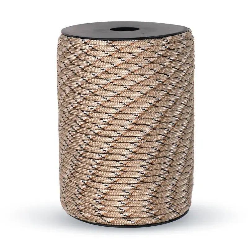 7 Cores 550 Paracord Cord 100M 50M 31M Dia.4mm For Outdoor Camping Survival Lanyard Parachute Rope Hiking Tent Accessories DIY