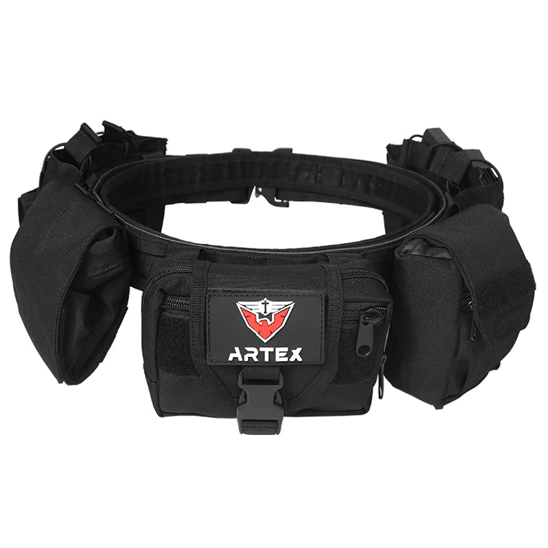 Tactical Waist Bag Hunting Tactical Battle Belt Sets Duty Belts Law Enforcement Airsoft Utility Belt with Accessories Pouches
