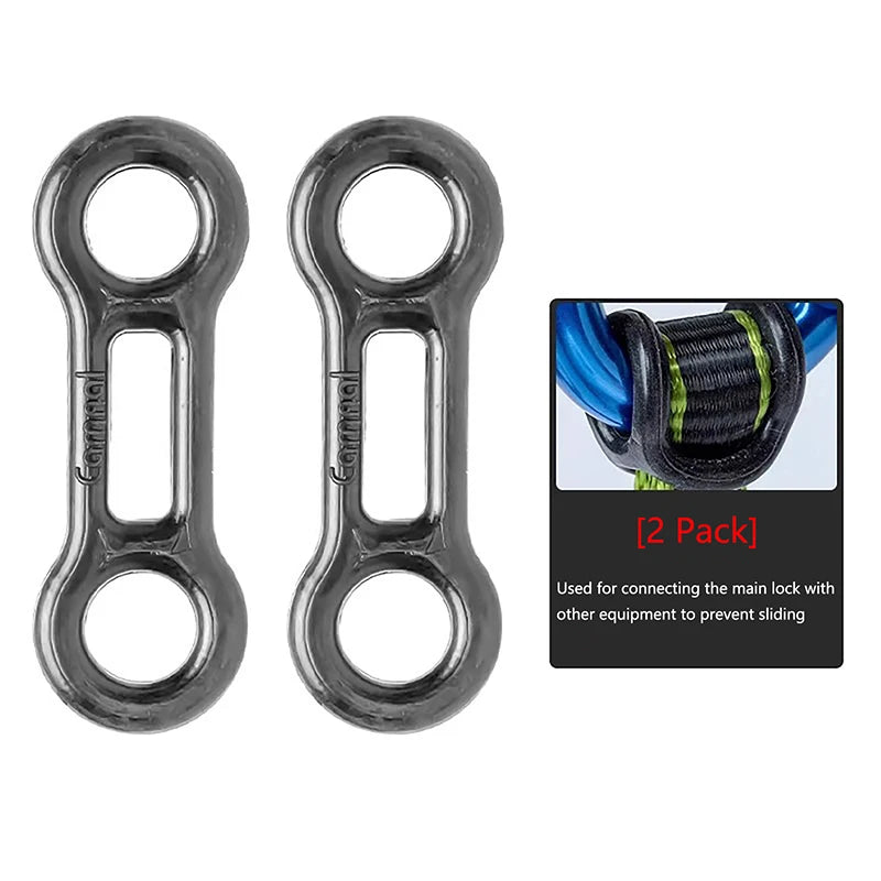 Carabiner Ropes Locking Tools Rigging Fixing Locking Protective Buckle For Mountain Climbing Rock Climbing Outdoor Sport Tool