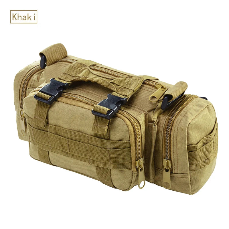 High Quality Outdoor Tactical Backpack Waist Pack Waist Bag Mochilas Molle Camping Hiking Pouch 3P Chest Bag