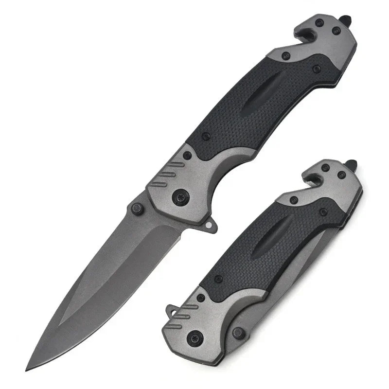 Tactical Folding Knife, Self Defense Survival Pocket Knives, EDC Multitool For Men, Hunting Weapon, Outdoor Camping, Hand Tools