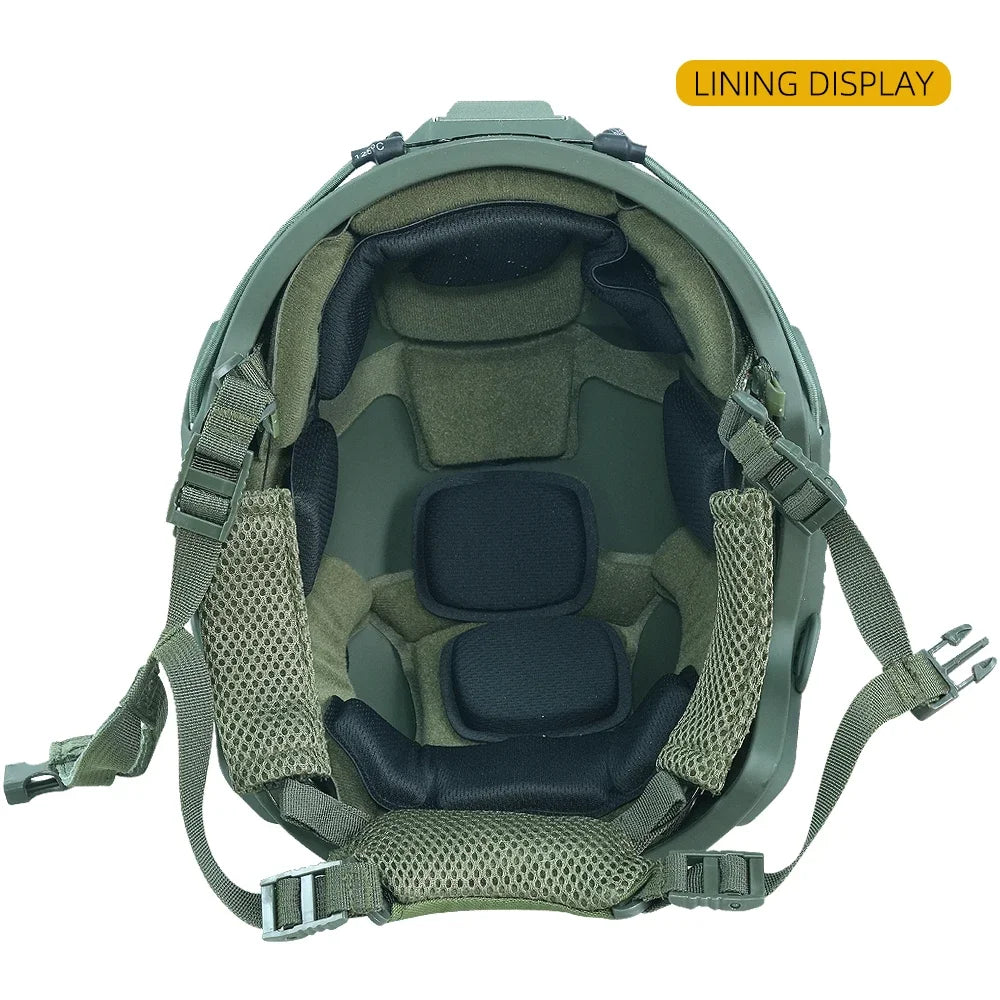 FAST tactical helmet Wendy suspension system 1.5kg fiberglass outdoor activity training safety riot and rapid protection helmet