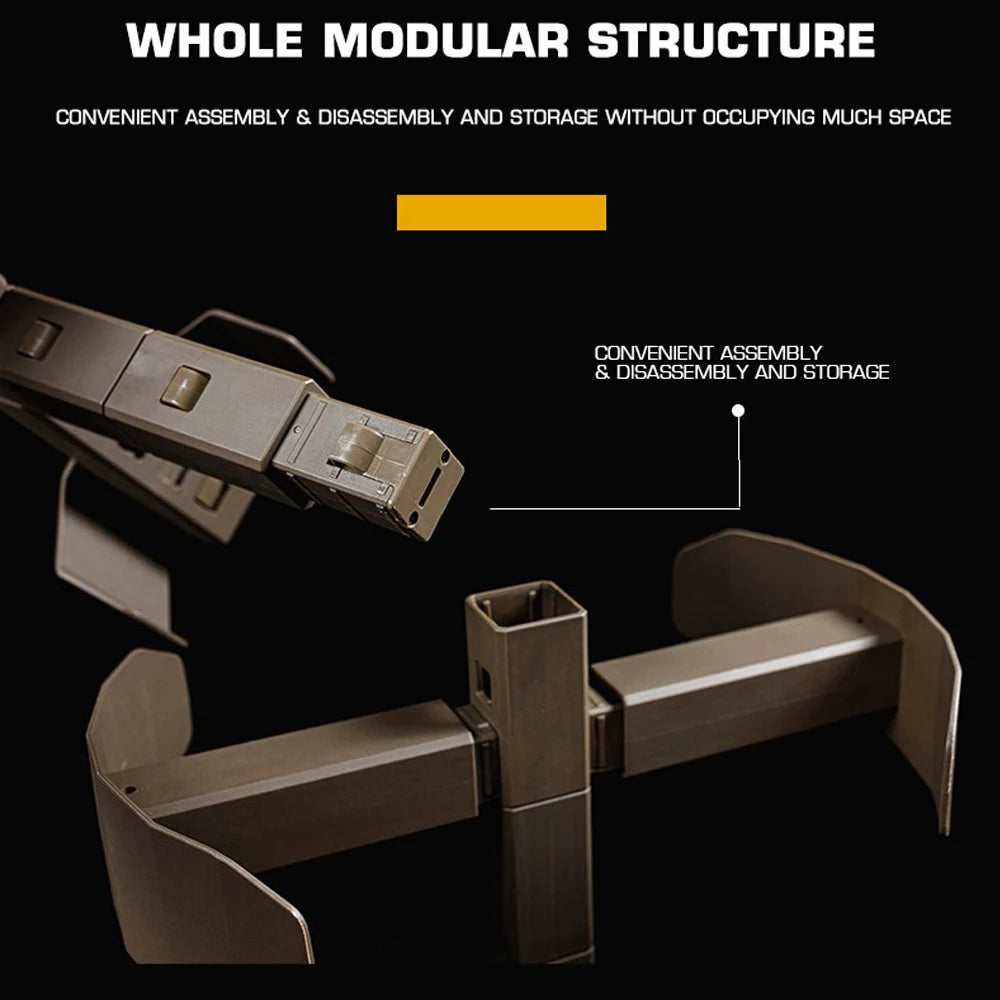 Tactical Vest Helmet Display Stand Adjustable Plate Carrier Militar Helmet Equipment Display Belt Body Armor Assemble Support