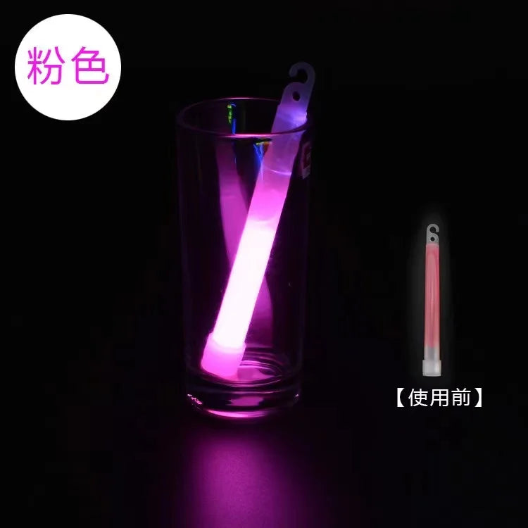 10PCS Ultra Emergency Bright 15CM Glow Sticks 12 Hour Camping Hiking Chem Glow Stick Lights for Parties Blackout Storm Ready Use