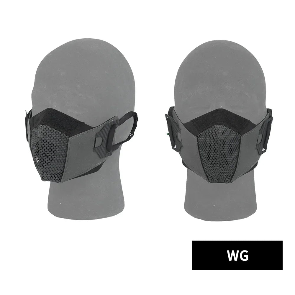 Tactical Face Mask Anti-Fog Dust Huting Equipment Protection Gear  Accessory Airsoft Comfortable Breathable Laser Cut Outdoor