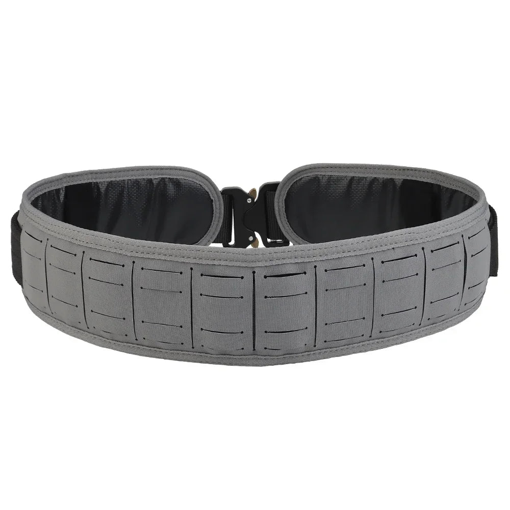 Tactical Padded Belt Hook Design MOLLE Hunting Combat Training Girdle Quick Release CS War Game Shooting Airsoft Waist Belt Gear
