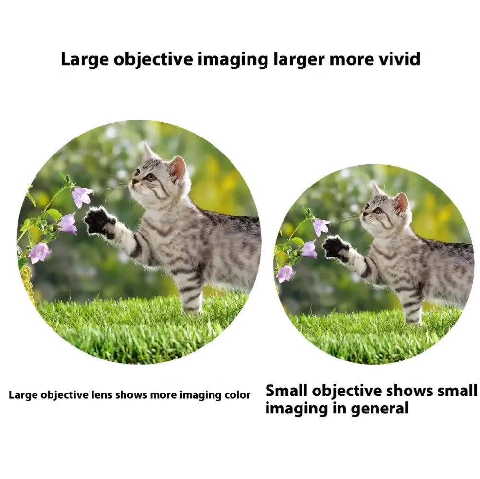 Monocular 40X60 HD Telescope Professional Night Powerful Binoculars Waterproof Mini Pocket Zoom with Smartphone Hunting Camping