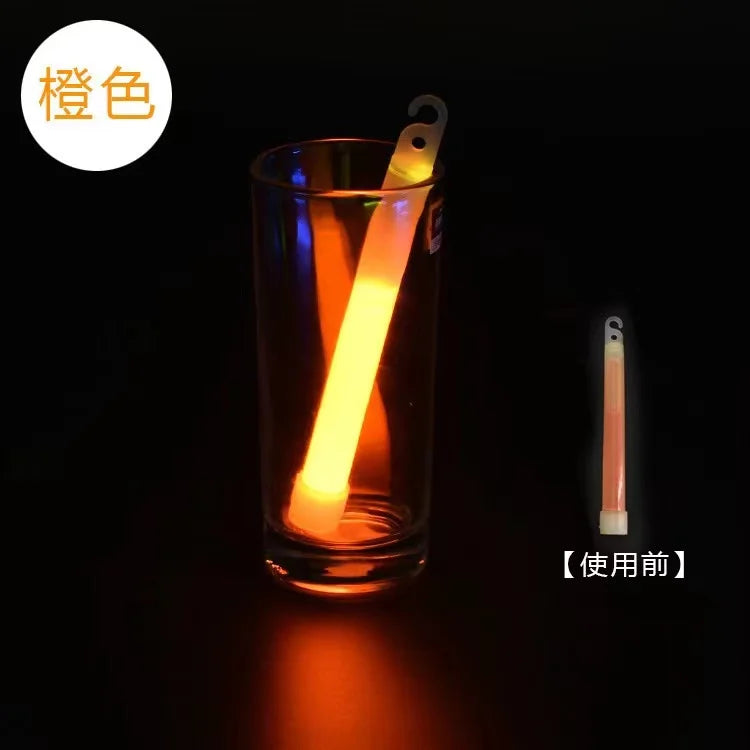10PCS Ultra Emergency Bright 15CM Glow Sticks 12 Hour Camping Hiking Chem Glow Stick Lights for Parties Blackout Storm Ready Use