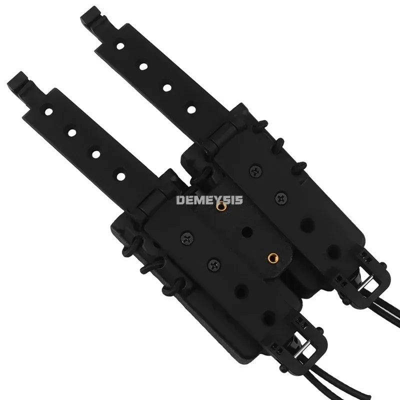 Tactical Magazine Pouches MOLLE 9MM Double Mag Carrier Case Airsoft Shooting Hunting Wargame Mag Holder Pouches