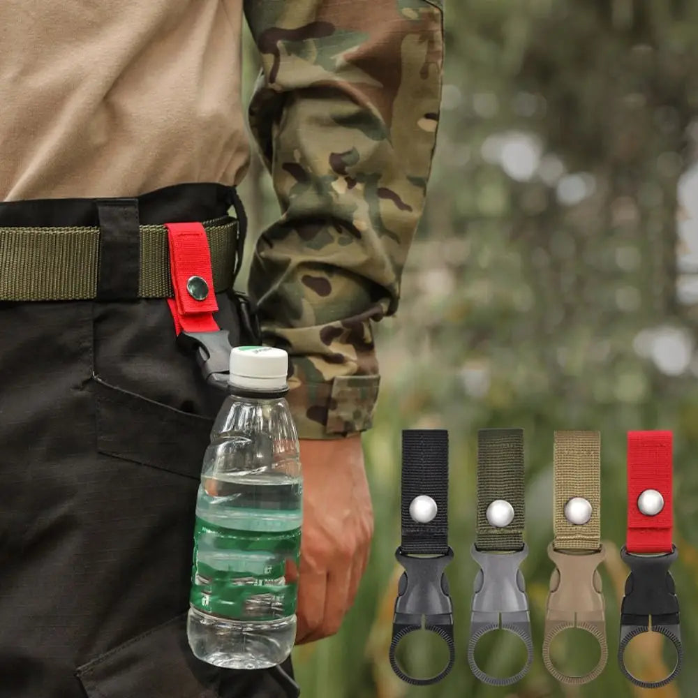 Carabiners Water Bottle Buckle Hook Backpack Buckle Detachable Outdoor Carabiner Tool Key Hook Nylon Webbing Webbing Buckle Hook