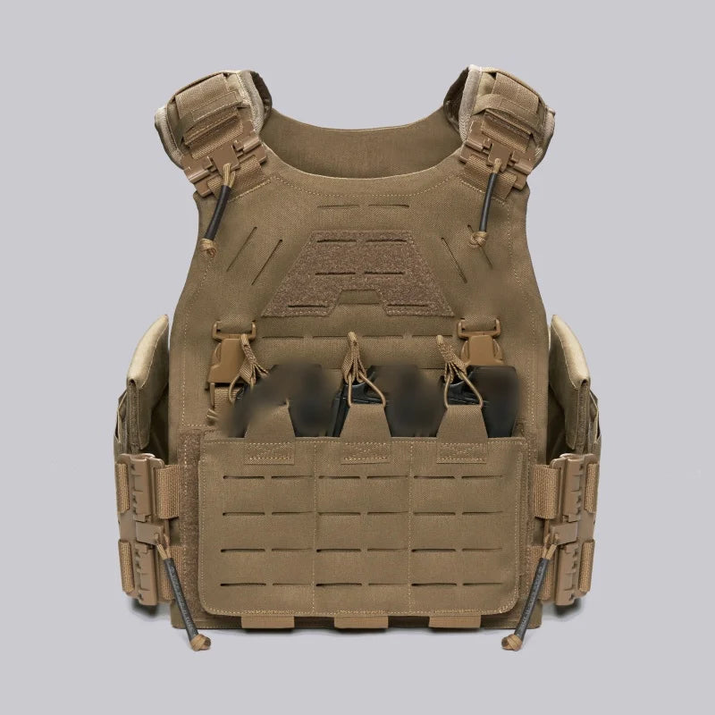 TACOWL Tactical Vest Airsoft Lightweight Modular 3D Breathable Quick Release Vest, Adjustable Tactical Gear for Training