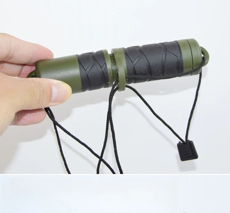 NEW Multi Functional Outdoor Durable Flint Fire Rod with Pointer Camping Car Waterproof EDC Tool