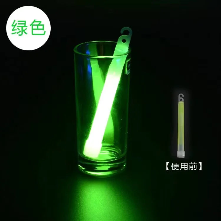 10PCS Ultra Emergency Bright 15CM Glow Sticks 12 Hour Camping Hiking Chem Glow Stick Lights for Parties Blackout Storm Ready Use