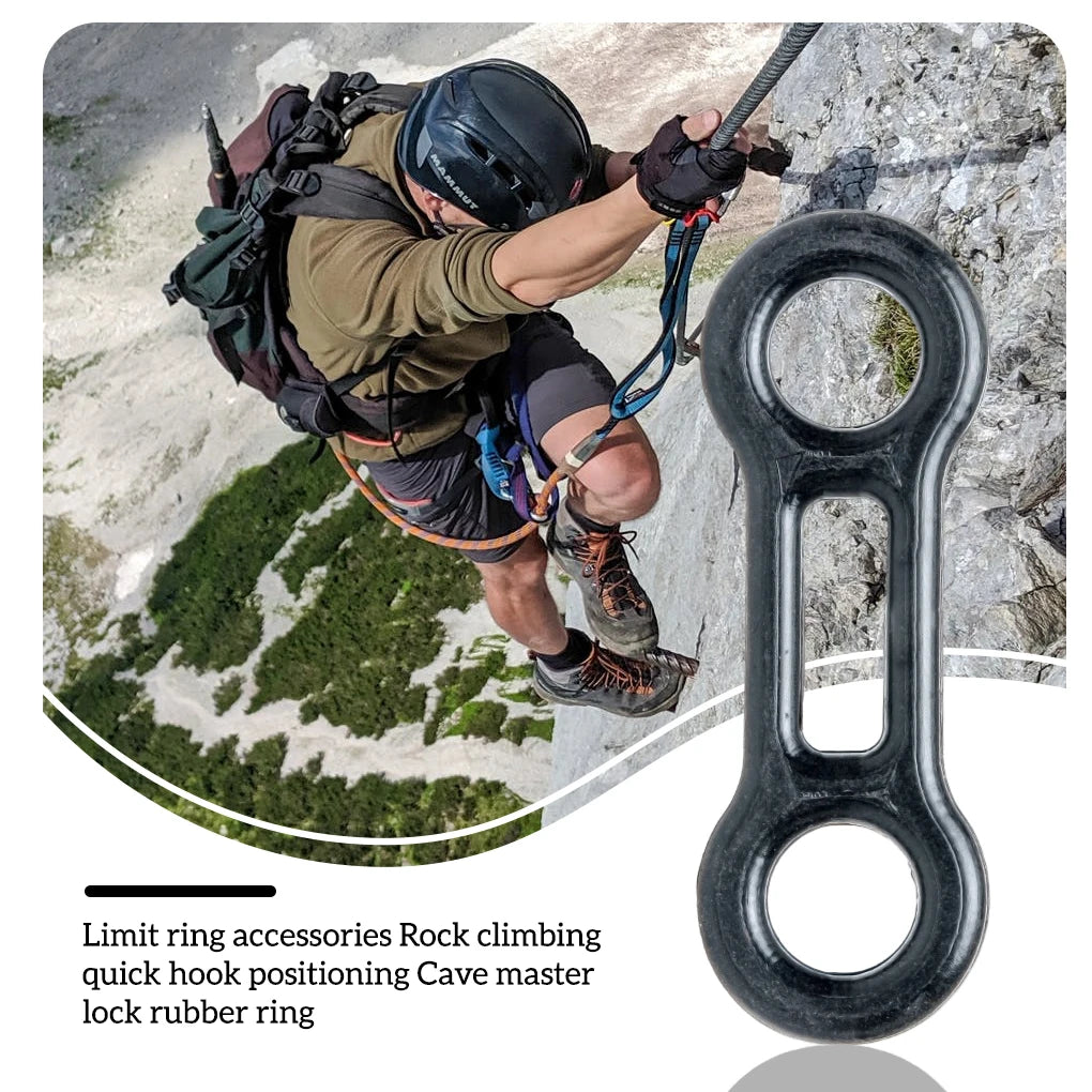 Safe Carabiner Professional Plastic Climbing Accessory Locking Accessories Simple Protective Buckle for Body Protecting